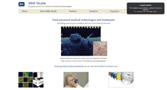 Desktop Screenshot of mhlhealth.com