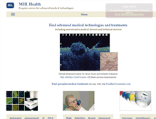 Tablet Screenshot of mhlhealth.com